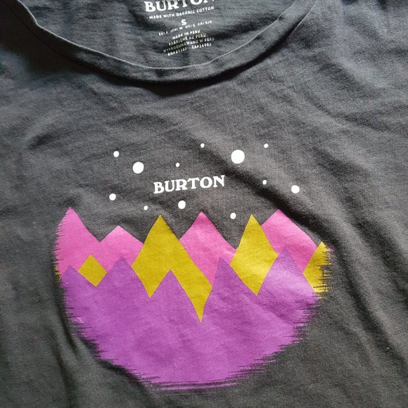Burton Size Small Women's T-shirt Tee - Picture 2 of 3